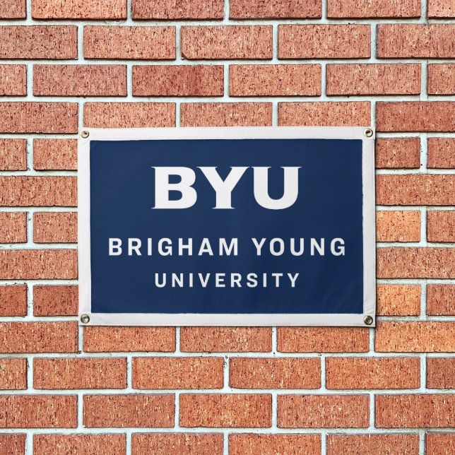 BYU Text Logo Pennant (Insitu 1)