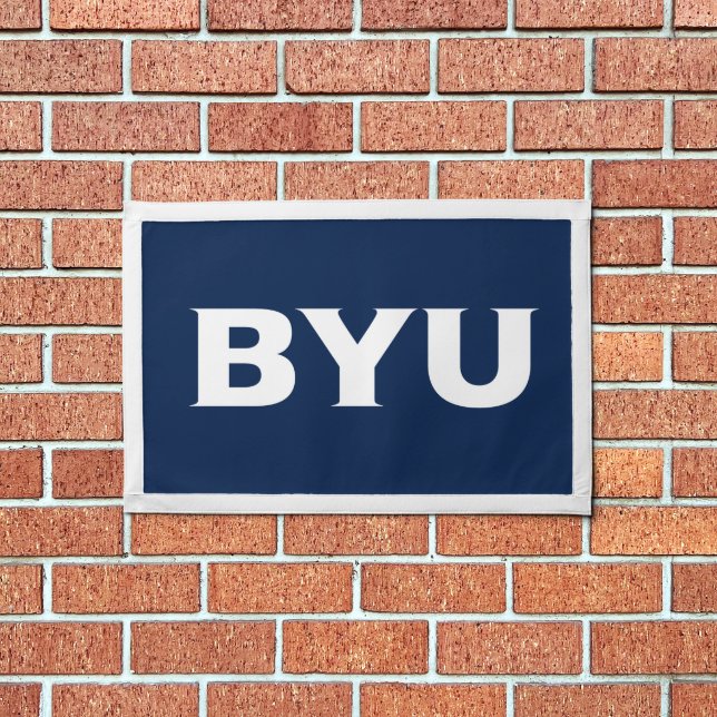 BYU Text Logo Pennant (Insitu 1)