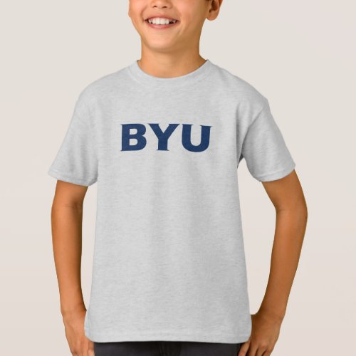 BYU Text Logo T_Shirt