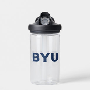 BYU Text Logo Water Bottle