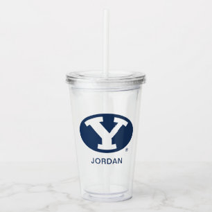 BYU Y ACRYLIC TUMBLER