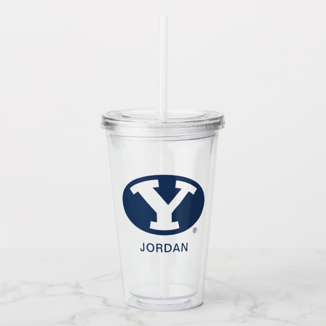 BYU Y ACRYLIC TUMBLER (Front)
