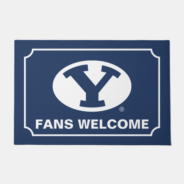 BYU Y DOORMAT (Front)
