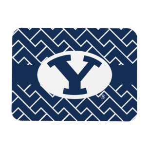 BYU Y Fret Pattern Magnet