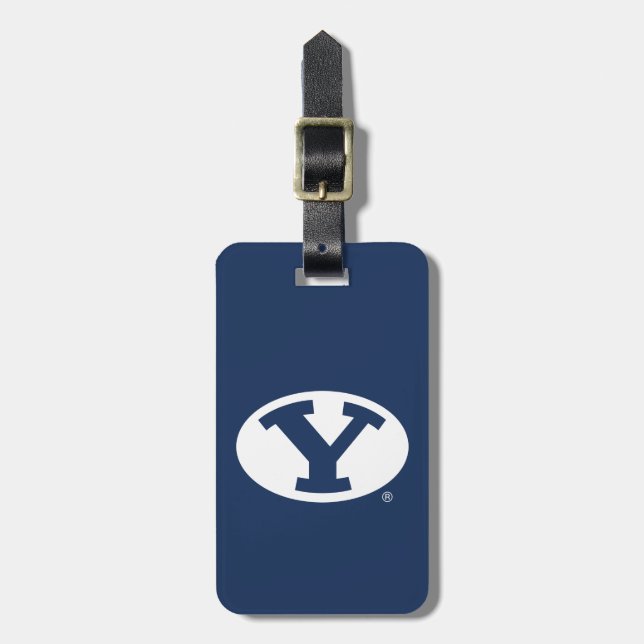 BYU Y LUGGAGE TAG (Front Vertical)