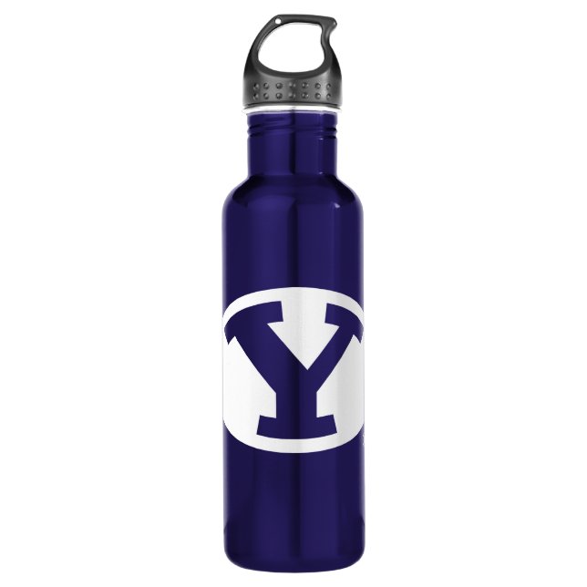 BYU Y STAINLESS STEEL WATER BOTTLE (Front)