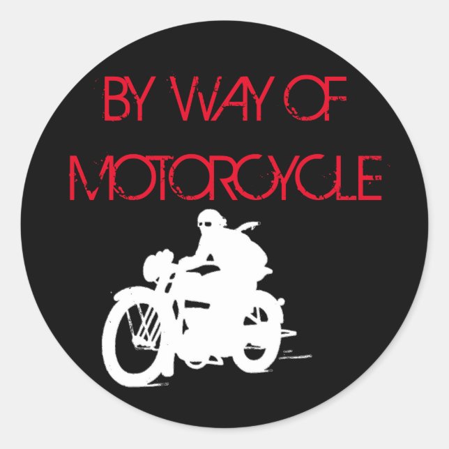 bywayofmotorcycle sticker 1 (Front)
