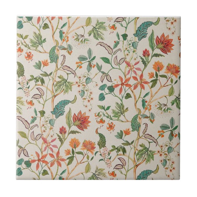 Byzance Chellah Terracotta Ceramic Tile (Front)