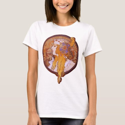 Byzantine Blonde by Mucha T_Shirt