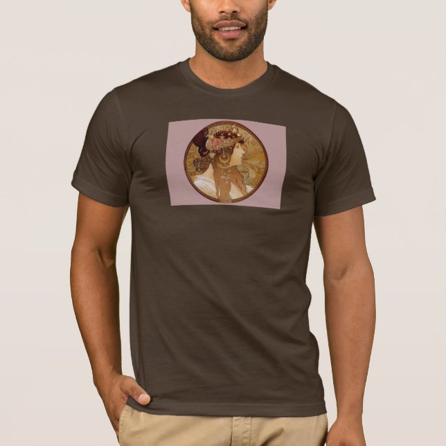 Byzantine Brunette, 1897 T-Shirt (Front)