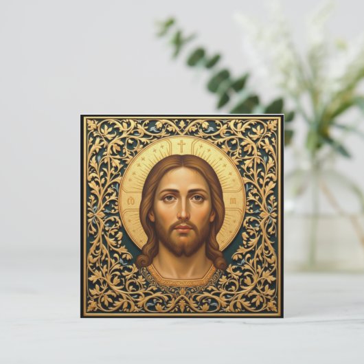 Byzantine Christ Icon - Jesus (Standing Front)