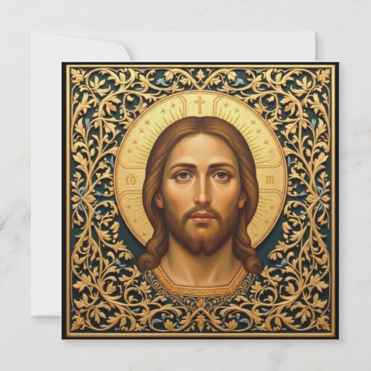 Byzantine Christ Icon - Jesus (Front)