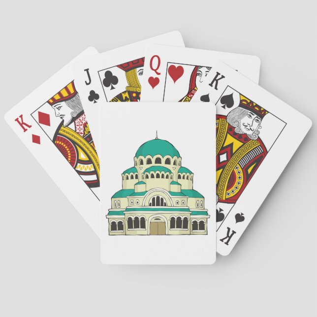 Byzantine Church Poker Cards (Back)
