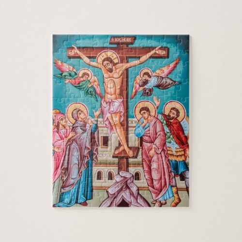 Byzantine Crucifixion Puzzle