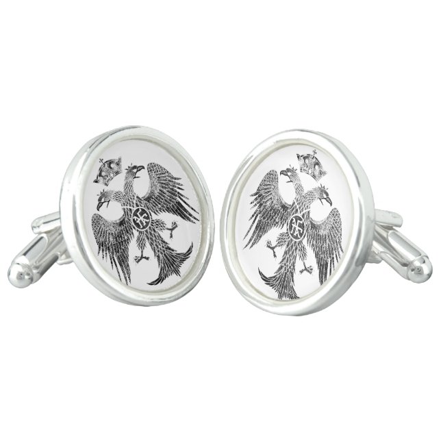 Byzantine Cufflinks (Angled)