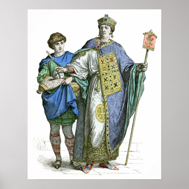 Byzantine Emperor Poster (Front)