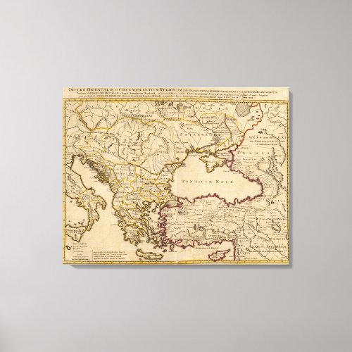 Byzantine Empire Canvas Print