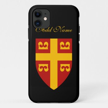 Byzantine Empire Flag Iphone 11 Case by GrooveMaster at Zazzle