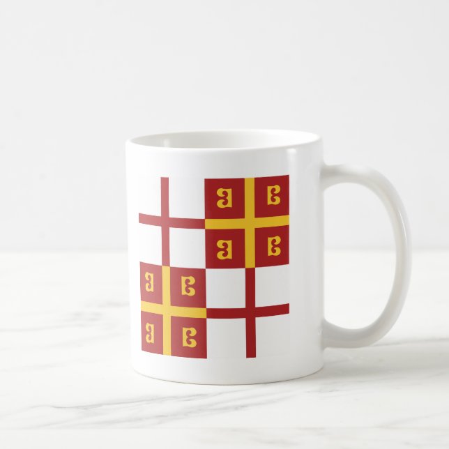 Byzantine Empire Flag Coffee Mug (Right)