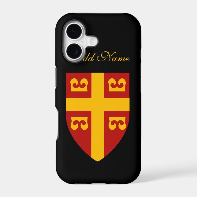 Byzantine Empire Flag Iphone Case (Back)