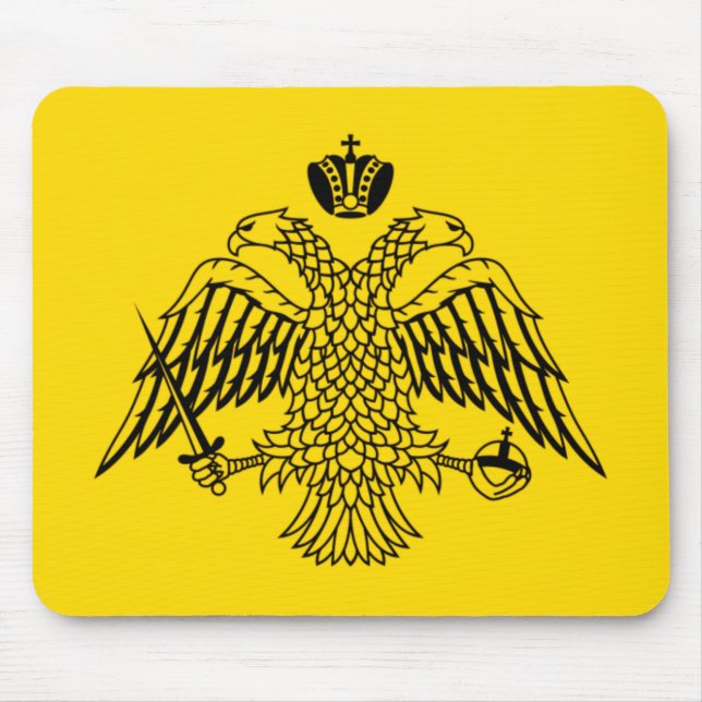 Byzantine Empire Flag Mouse Pad (Front)