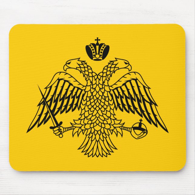 Byzantine Empire Flag Mouse Pad (Front)