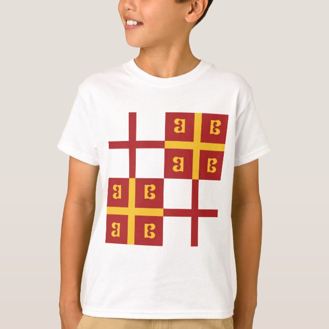 Byzantine Empire Flag T-Shirt (Front)