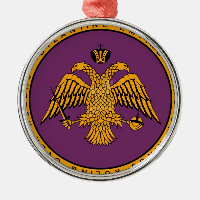 Byzantine Empire Metal Ornament (Front)