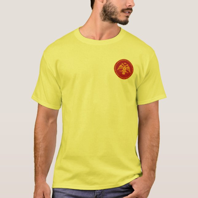 Byzantine Empire Palaiologos Seal T-Shirt (Front)