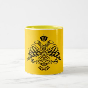 Byzantine Empire Two-tone Coffee Mug by GrooveMaster at Zazzle
