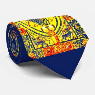 Byzantine Cross Silk Tie