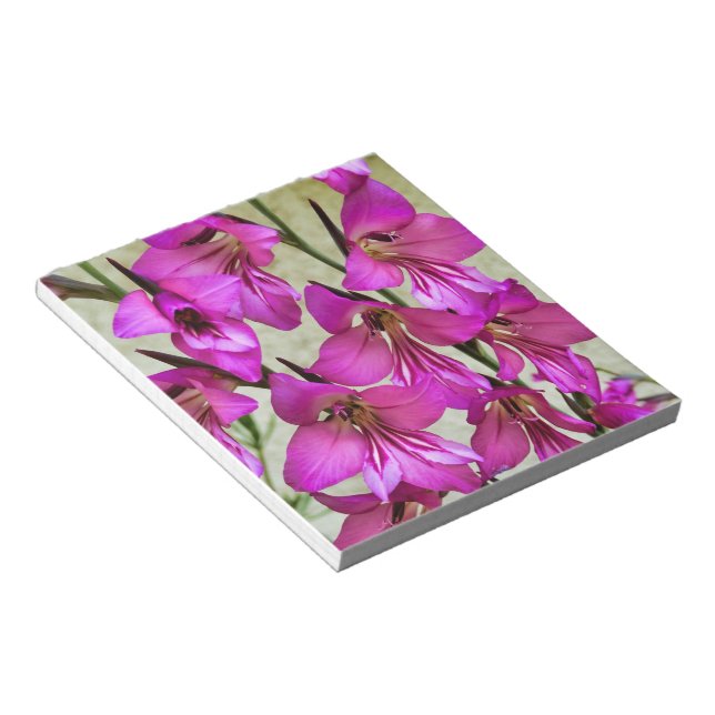 Byzantine Gladiolus Notepad (Angled)