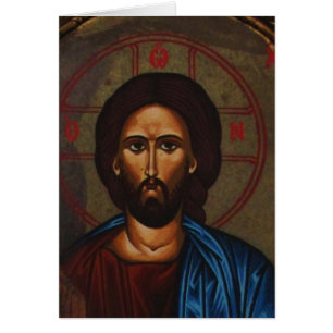Byzantine Greek Orthodox Icon JESUS CHRIST