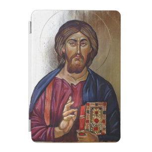 Byzantine Icon of Christ Pantocrator iPad Mini Cover