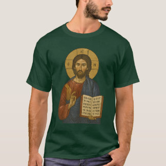 Byzantine Icon of Christ Pantocrator T-Shirt