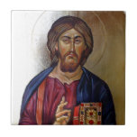 Byzantine Icon Of Christ Pantocrator Tile at Zazzle