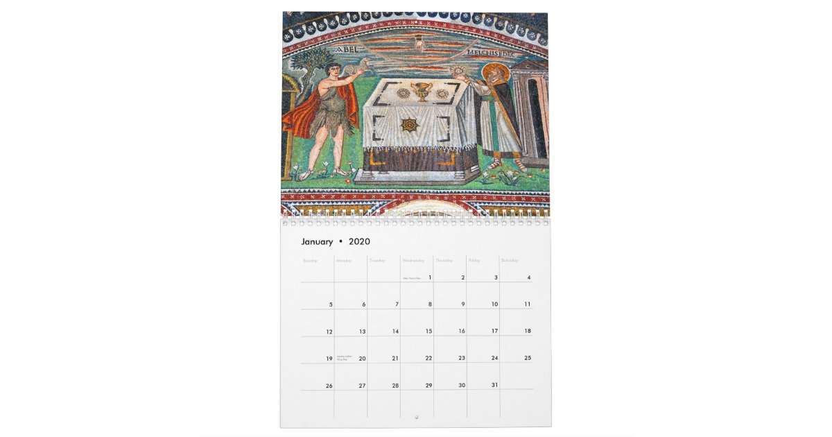 Byzantine Mosaic Calendar 2012