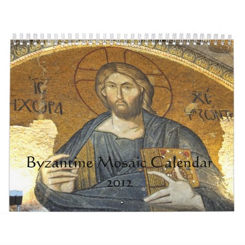 Byzantine Mosaic Calendar 2012