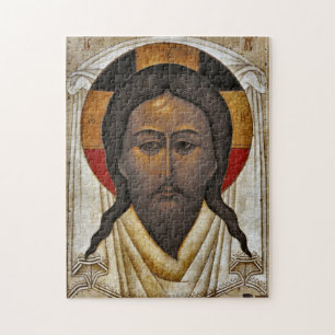 Byzantine Orthodox Christian Icon Pantocrator Jigsaw Puzzle