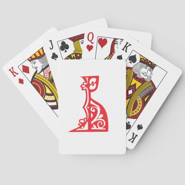 byzantine poker cards (Back)