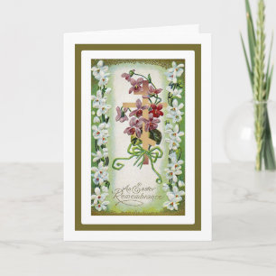 Byzantine Slavonic Catholic Pascha Easter Holiday Card