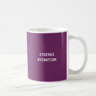 BYZANTIUM Color hex Code Mug