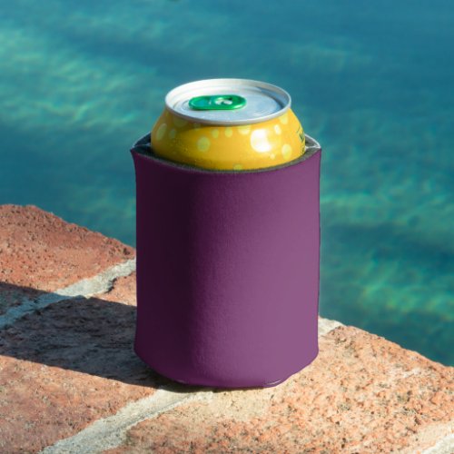 Byzantium Solid Color Can Cooler