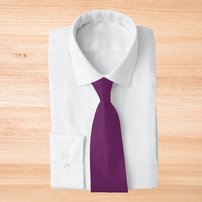 Byzantium Solid Color Neck Tie (Creator Uploaded)