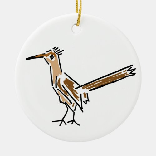 BZ_ Funky Roadrunner Ornament