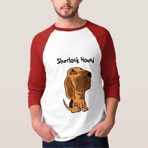 BZ_ Sherlock Hound Bloodhound Shirt