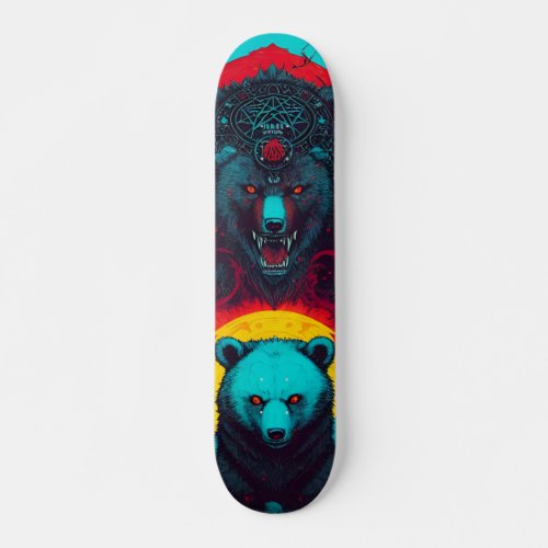 BZ War Bear Official Madness Custom Skateboard