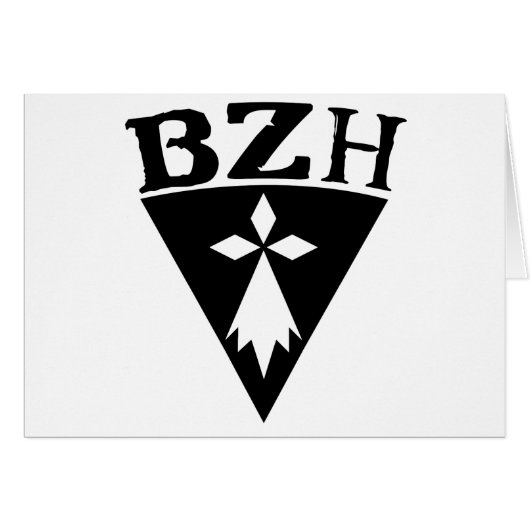 BZH Breizh Brittany Cards (Front Horizontal)