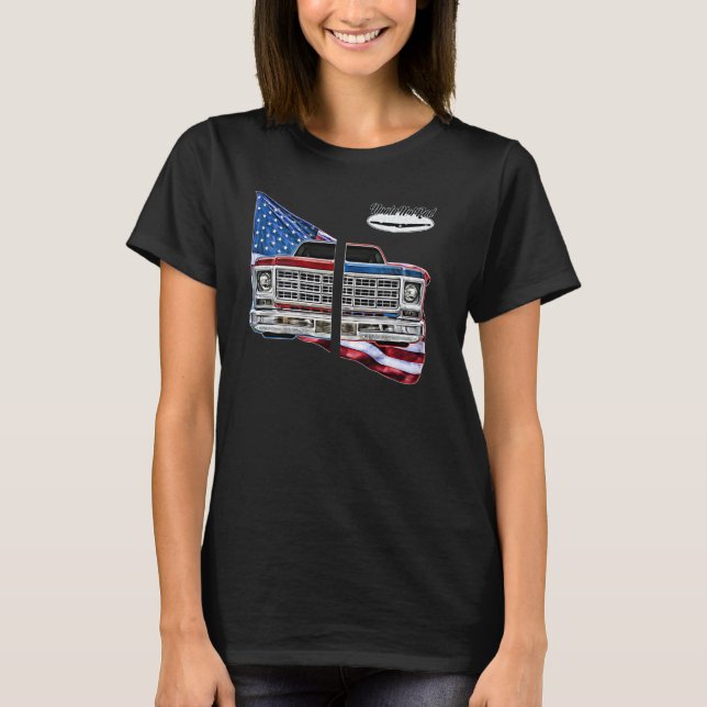 C10 K5 Jimmy Squarebody Truck Suburban Blazer Silv T-Shirt (Front)