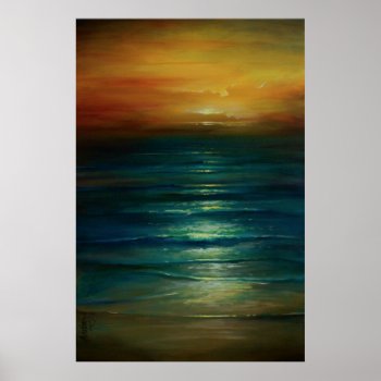 C208 Seascape Poster by Slickster1210 at Zazzle